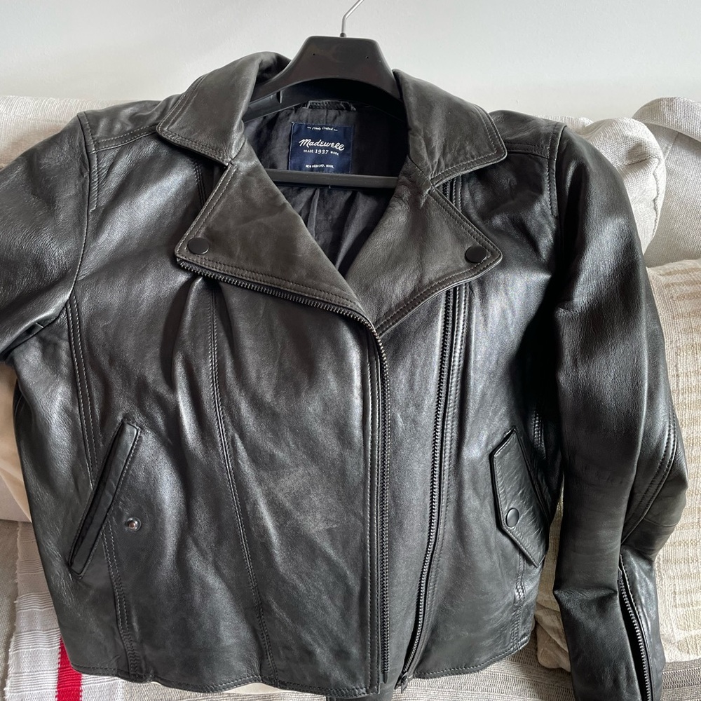 Madewell Moto Jacket L super soft